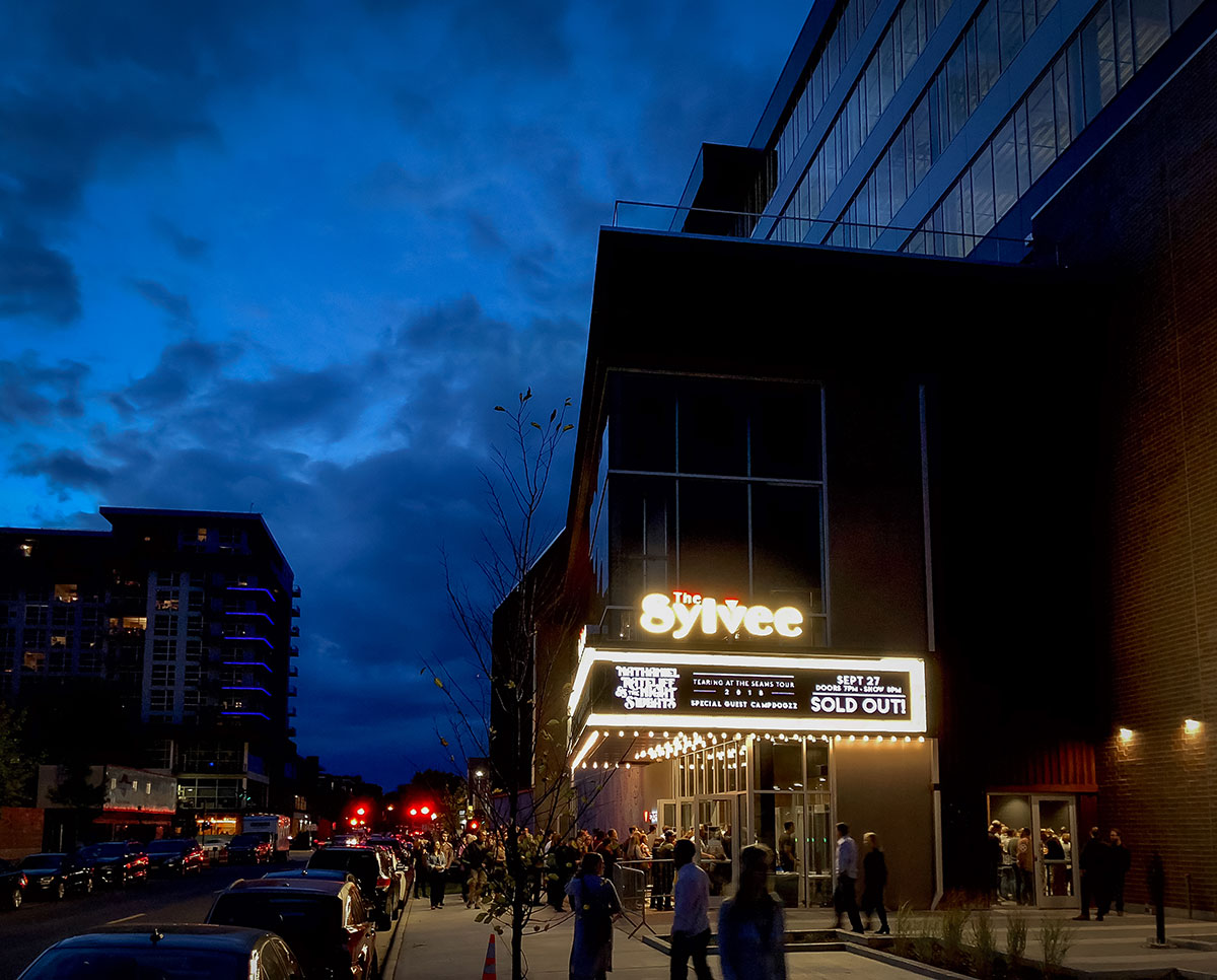 Opening night at The Sylvee, Sept. 27, 2018